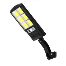 4 броя соларна LED лампа IP67 със сензор за движение и дистанционно 1200W BK-818-6 DRAGON