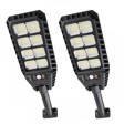 2 броя Соларна LED лампа 8 секции 2400W DRAGON SWP-144LED