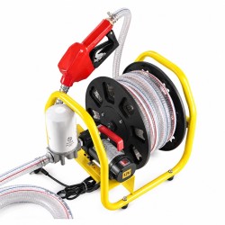 Електрическа помпа за гориво със стойка и пистолет – 12V StahlMayer