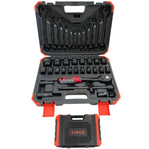 Гедоре с ударни вложки 37 части 1/2'' StahlMayer