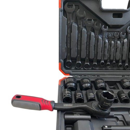 Гедоре с ударни вложки 37 части 1/2'' StahlMayer