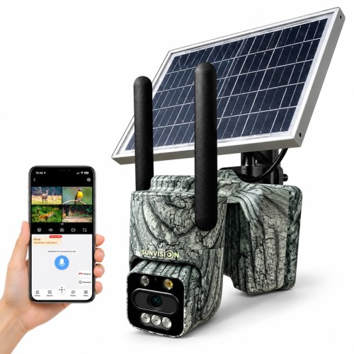 Соларна ловна 4G камера за наблюдение в реално време SUNVISION