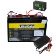 Тягов акумулатор 12V 120Ah със зарядно 20А LifePo4 LiitoKala