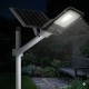 Улична соларна лампа с панел и стойка 1800W Sunvision