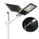 Улична соларна лампа с панел и стойка 1800W Sunvision