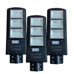 3 броя соларна LED лампа COBRA 900W