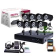 Комплект за видеонаблюдение с 8 камери CCTV